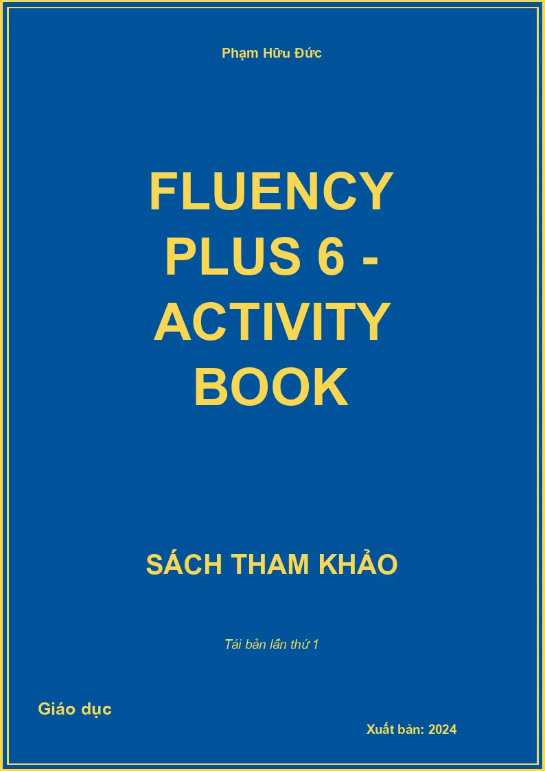 Fluency Plus 6 - Activity book