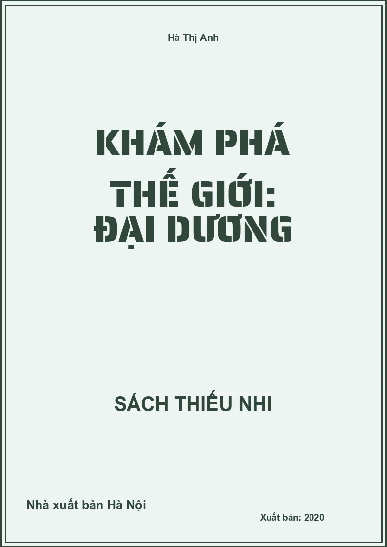 Khám phá thế giới: Đại dương