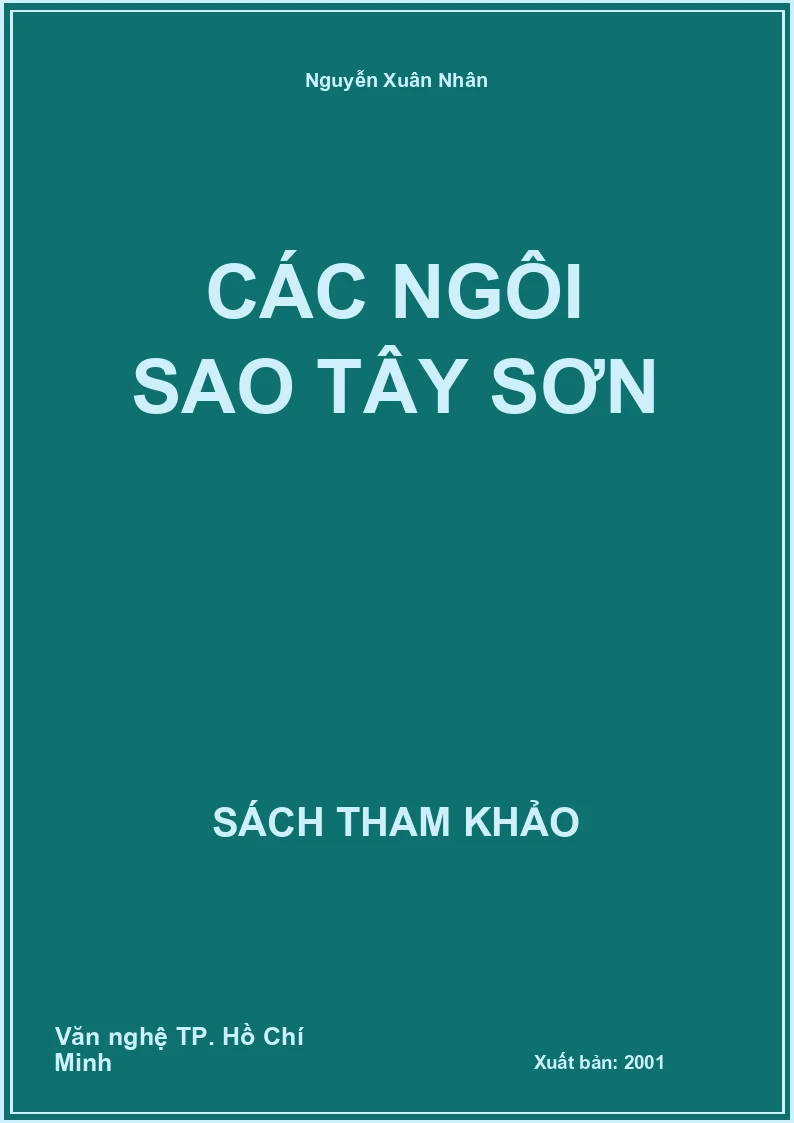 Các ngôi sao Tây Sơn