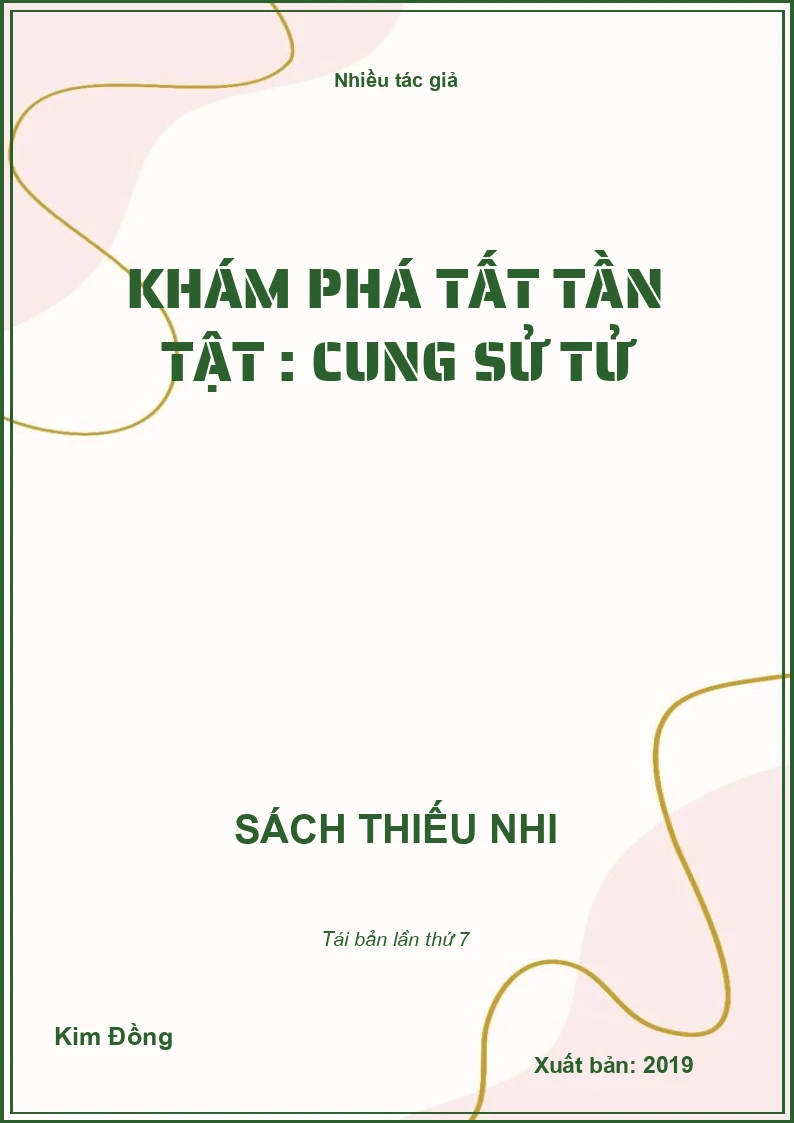 Khám phá tất tần tật : Cung Sử Tử