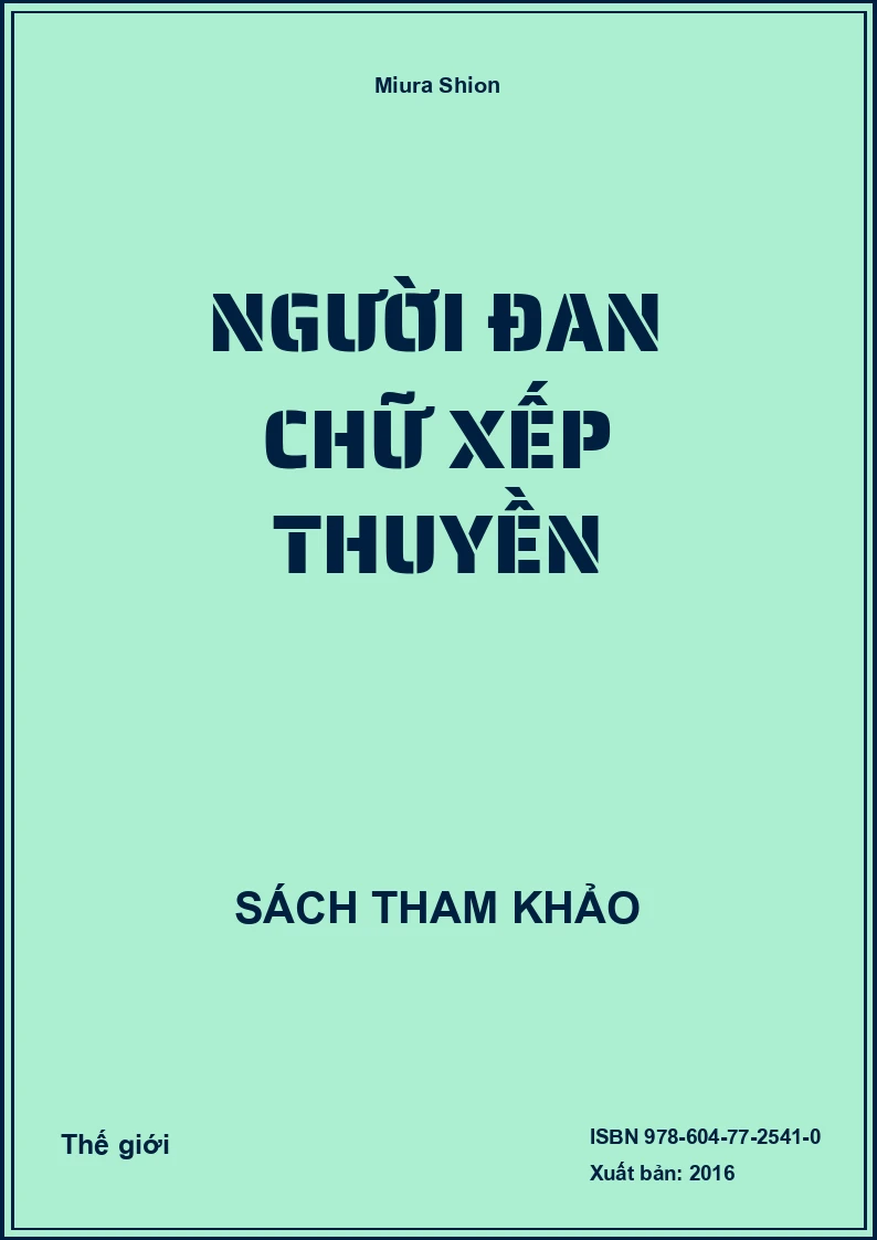 Người đan chữ xếp thuyền