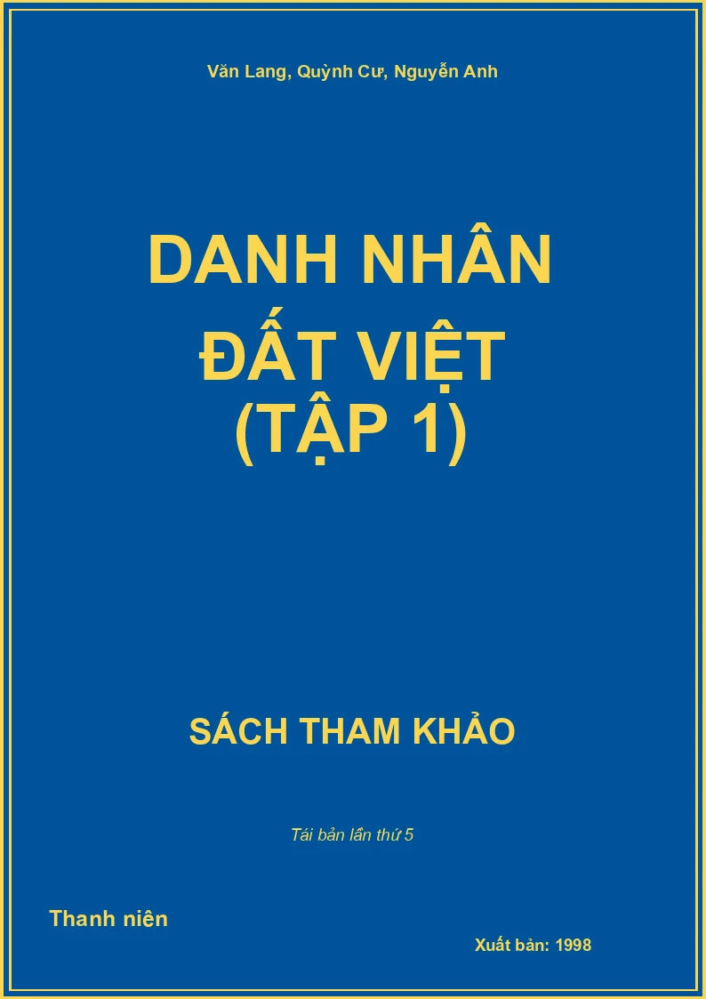 Danh nhân Đất Việt (tập 1)