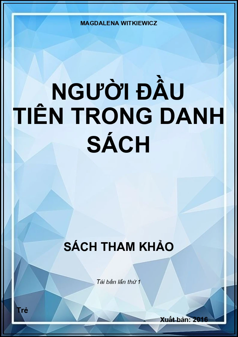 Người đầu tiên trong danh sách