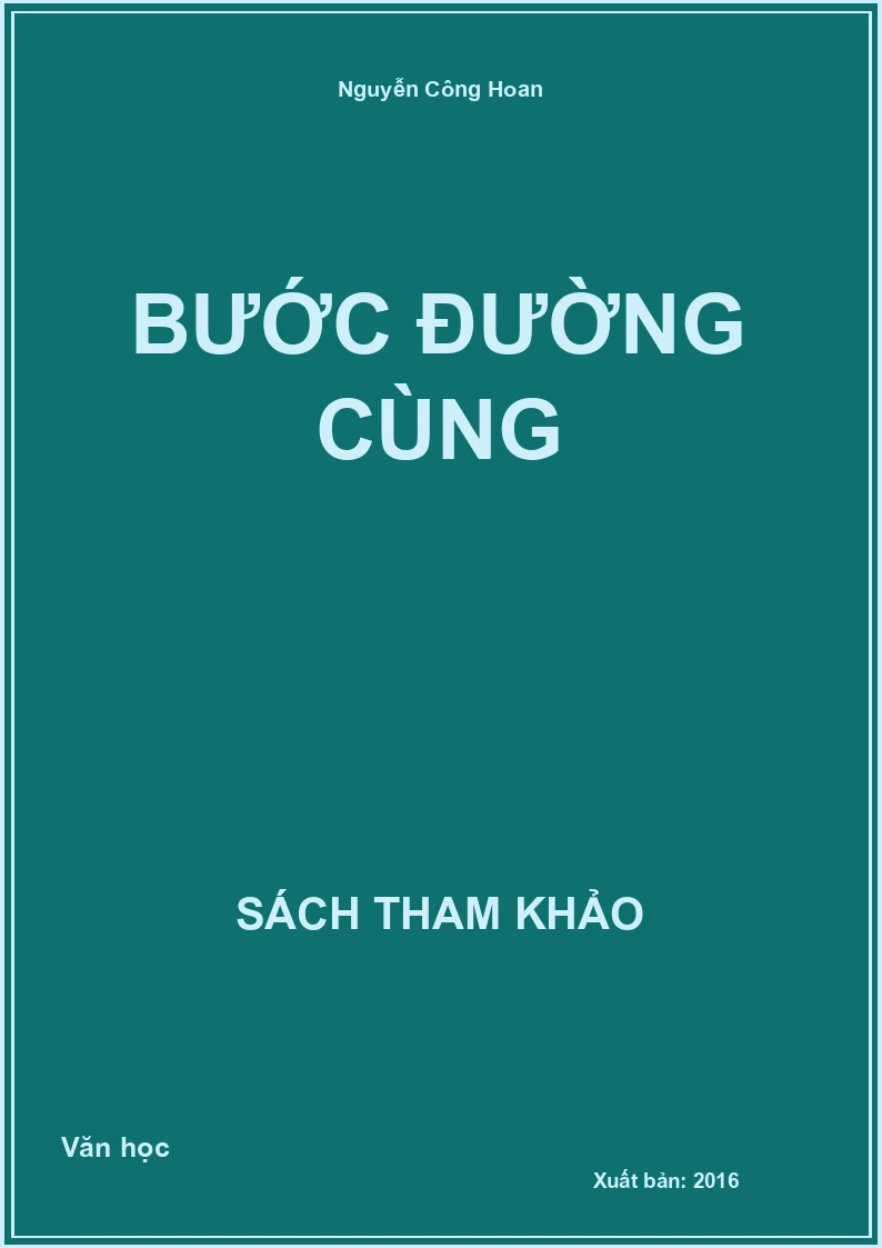 Bước đường cùng
