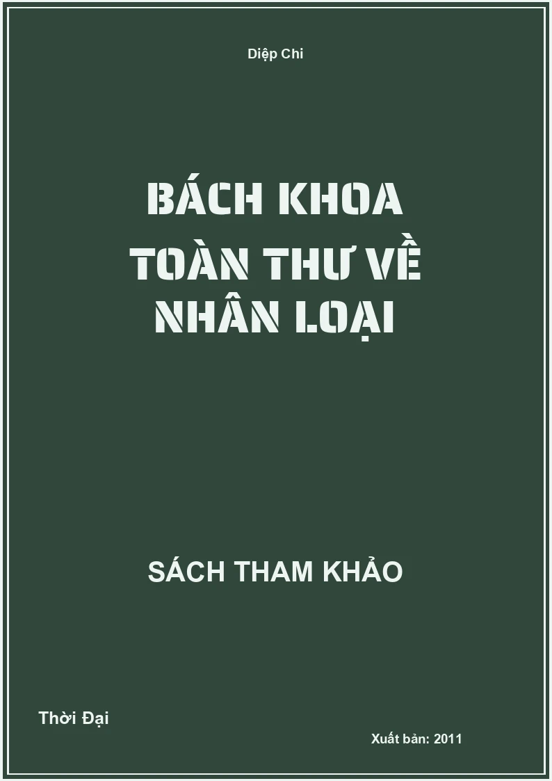 Bách khoa toàn thư về Nhân loại