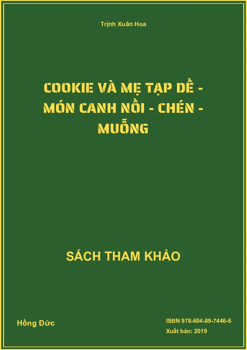 Cookie và mẹ Tạp Dề - Món canh nồi - chén - muỗng