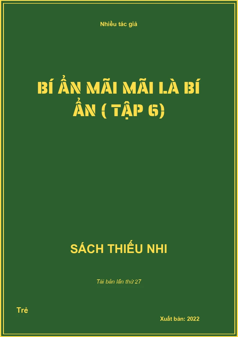 Bí ẩn mãi mãi là bí ẩn ( Tập 6)