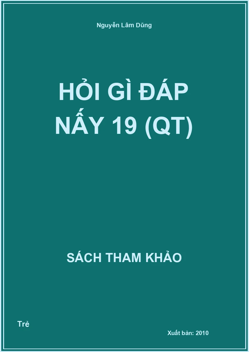 Hỏi gì đáp nấy 19 (QT)