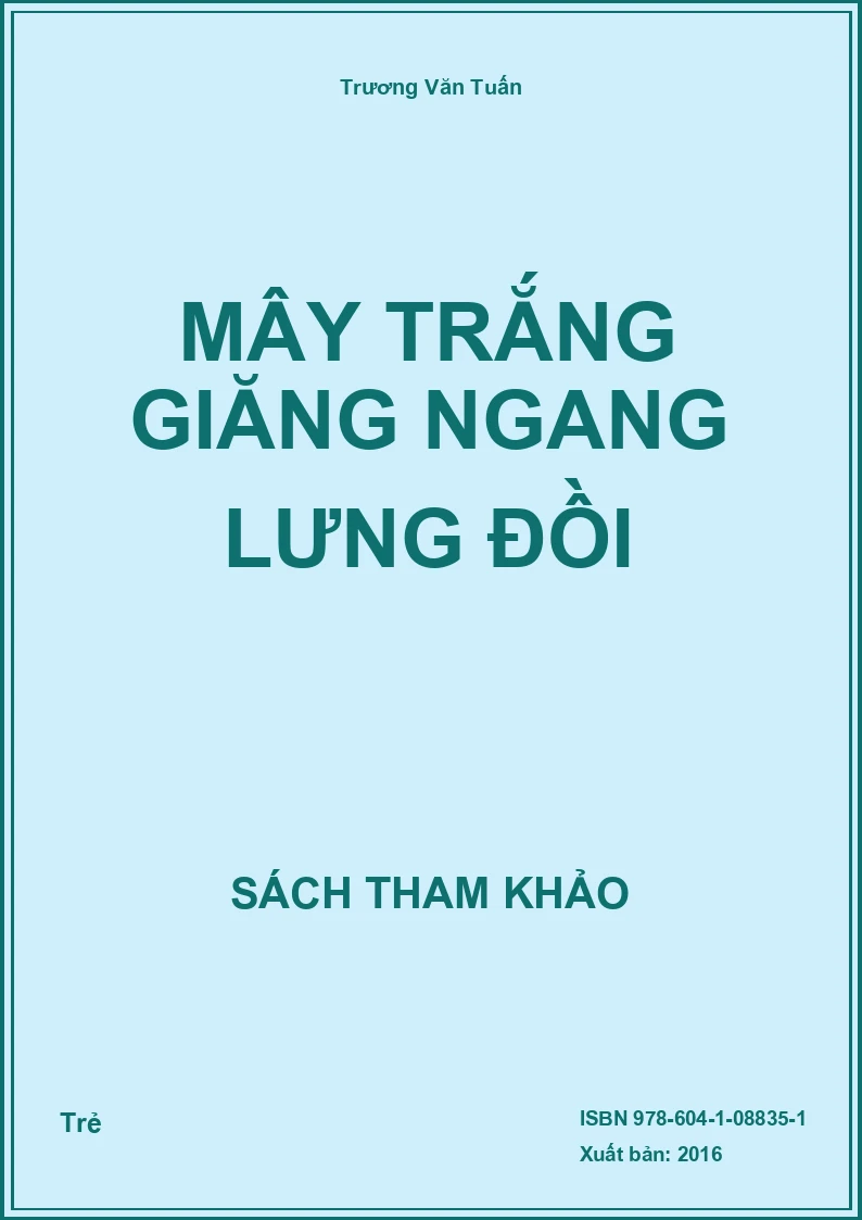 Mây trắng giăng ngang lưng đồi