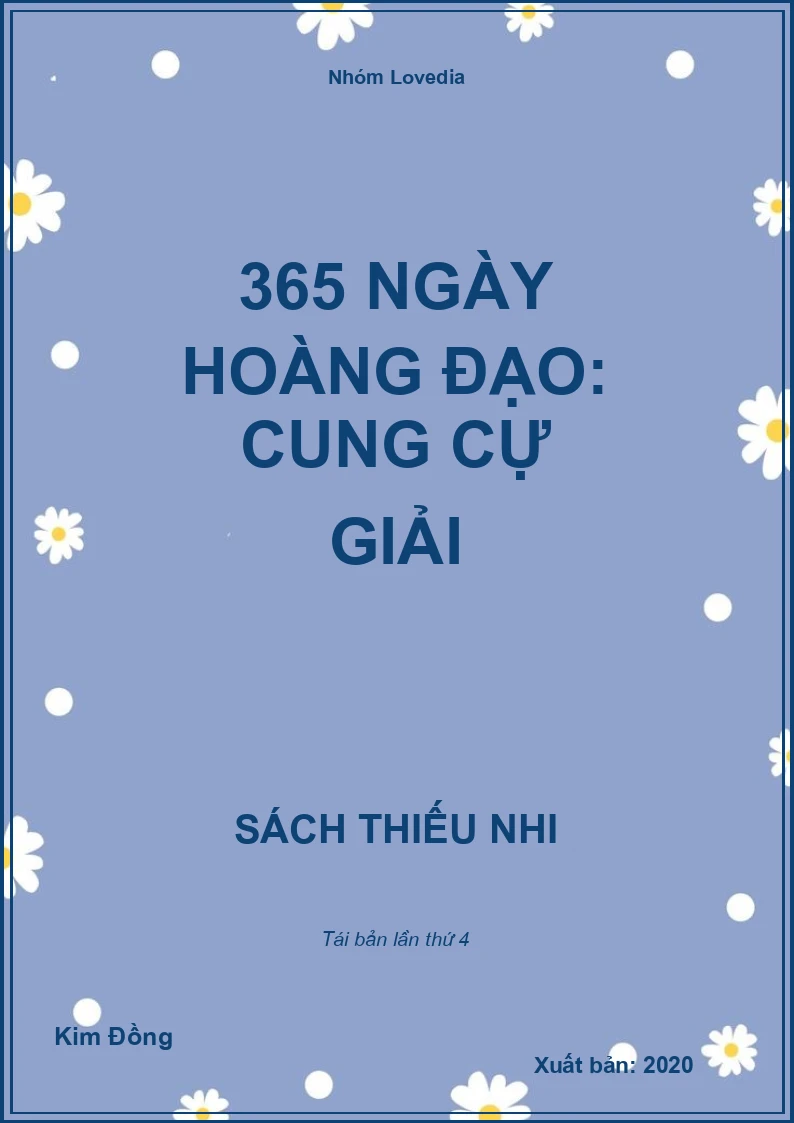 365 ngày hoàng đạo: Cung Cự Giải