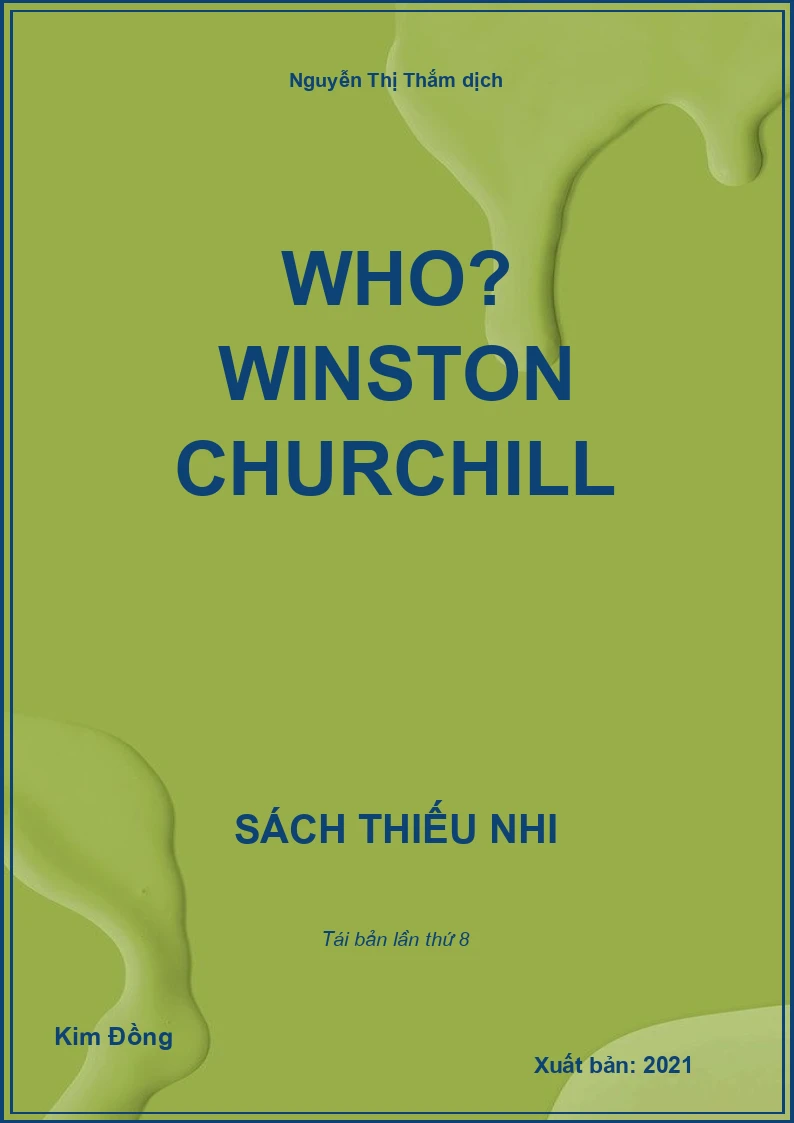 Who? Winston Churchill
