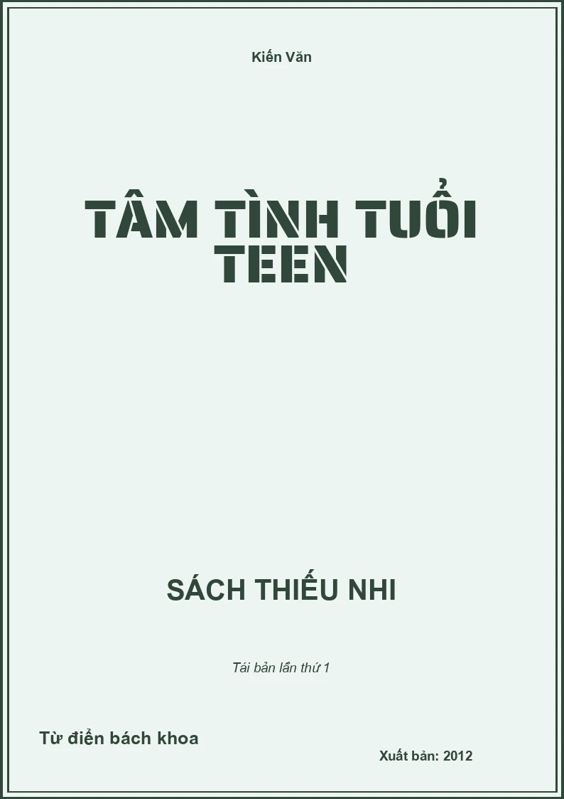 Tâm tình tuổi Teen
