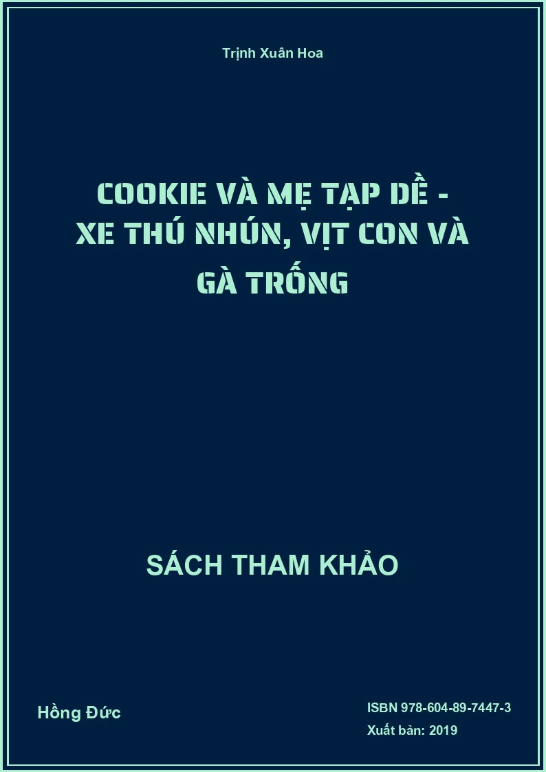Cookie và mẹ Tạp Dề - Xe thú nhún, vịt con và gà trống