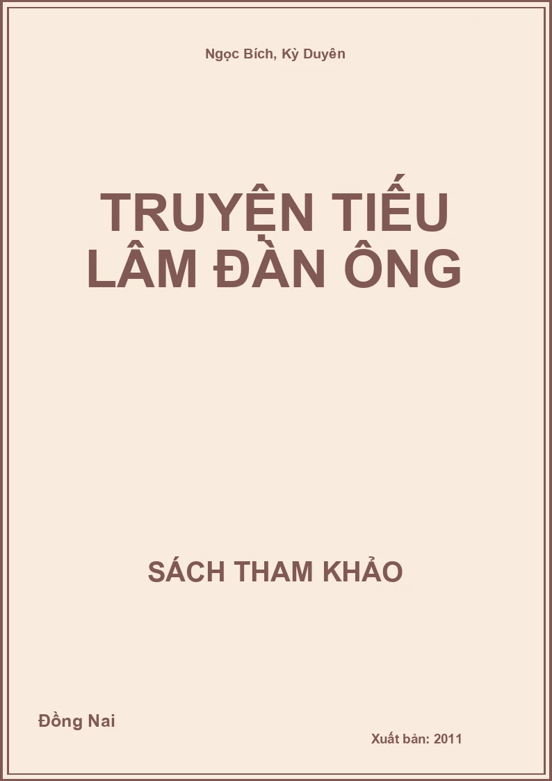 Truyện tiếu lâm Đàn ông