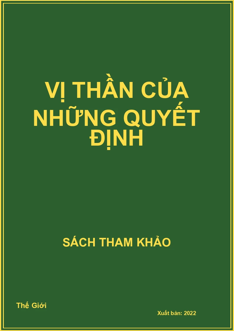 Vị thần của những quyết định