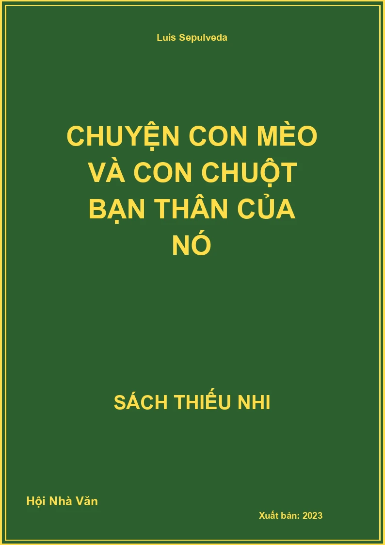 Chuyện con mèo và con chuột bạn thân của nó