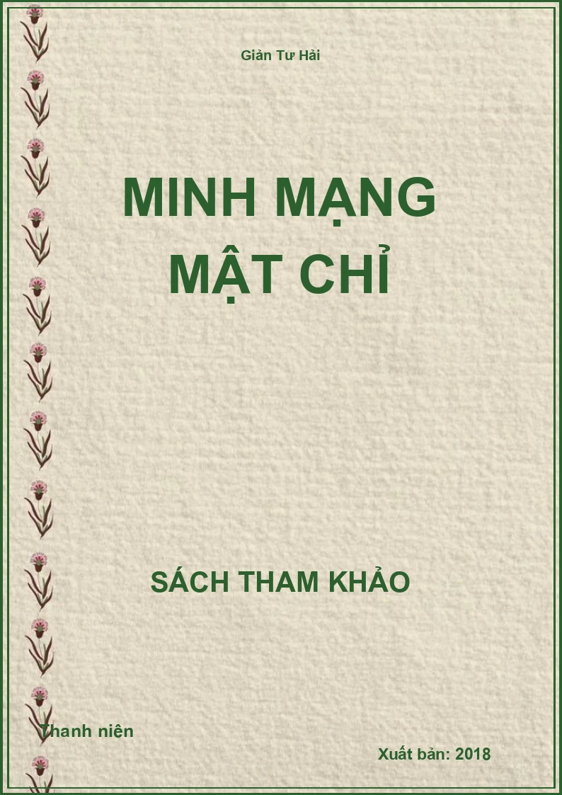 Minh Mạng mật chỉ