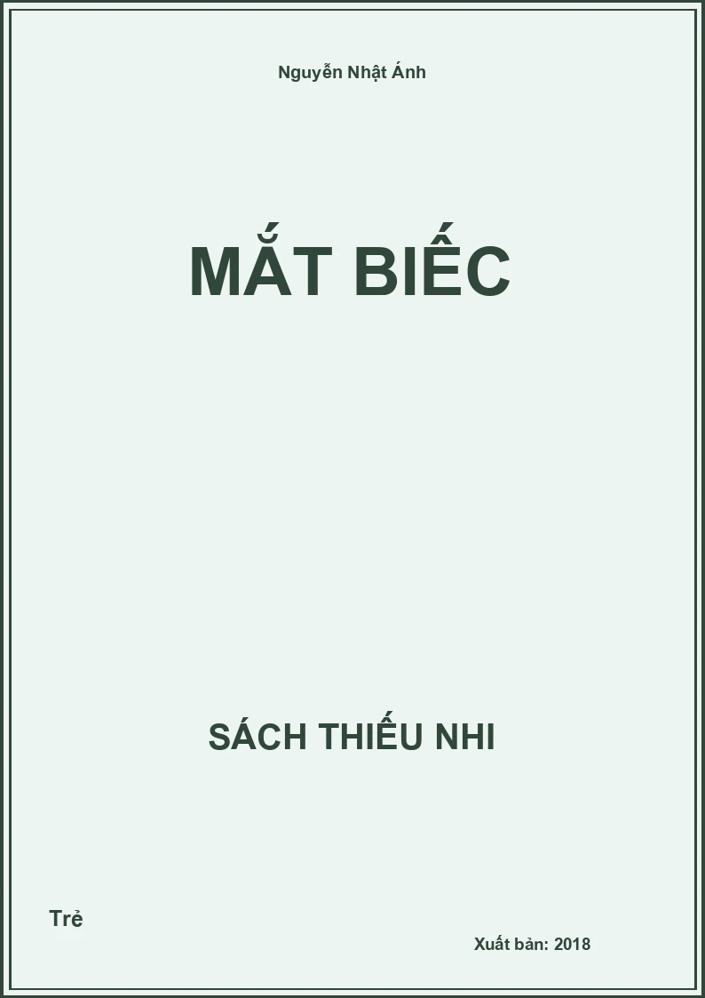 Mắt biếc