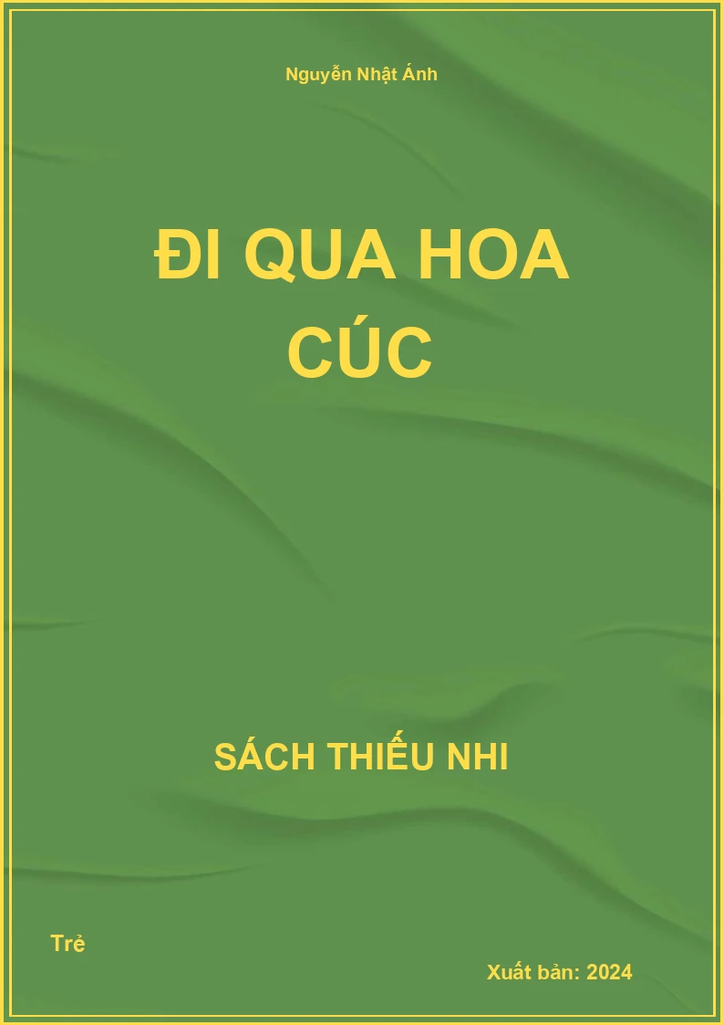 Đi qua hoa cúc