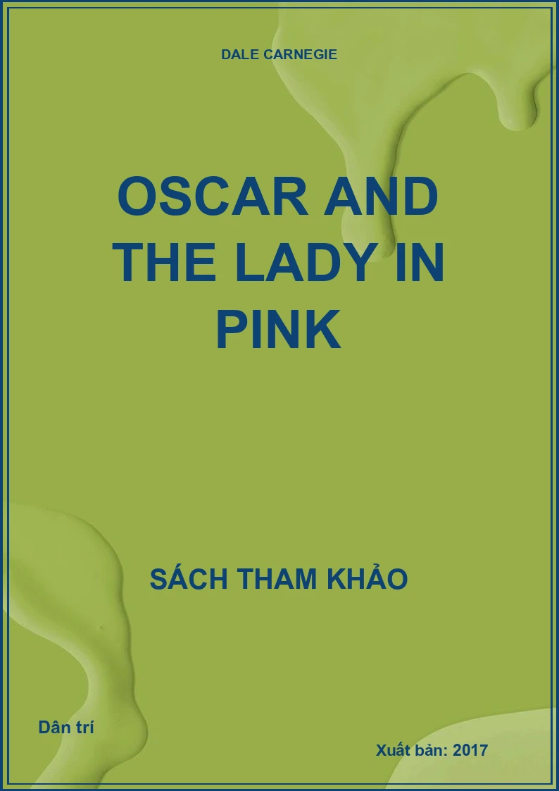 oscar and the lady in pink