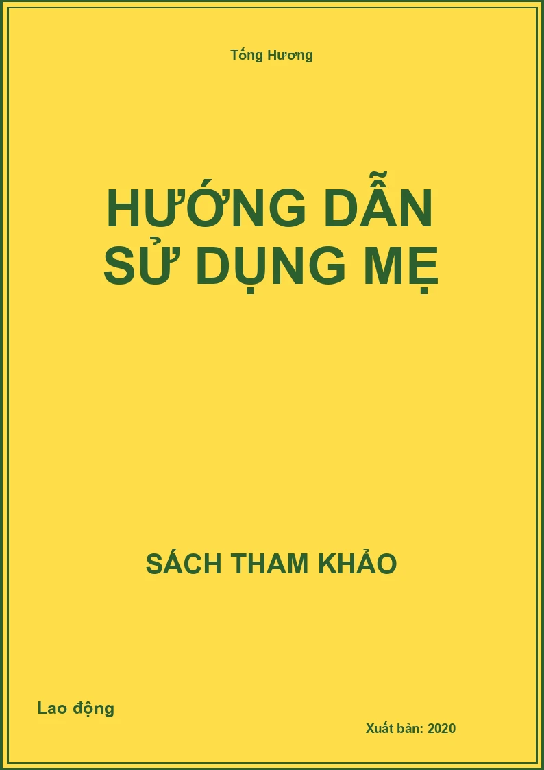 Hướng dẫn sử dụng mẹ