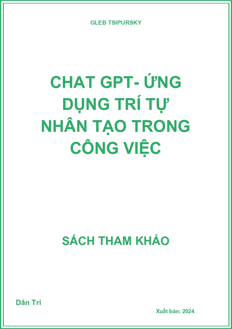 Chat GPT- Ứng dụng trí tự nhân tạo trong công việc
