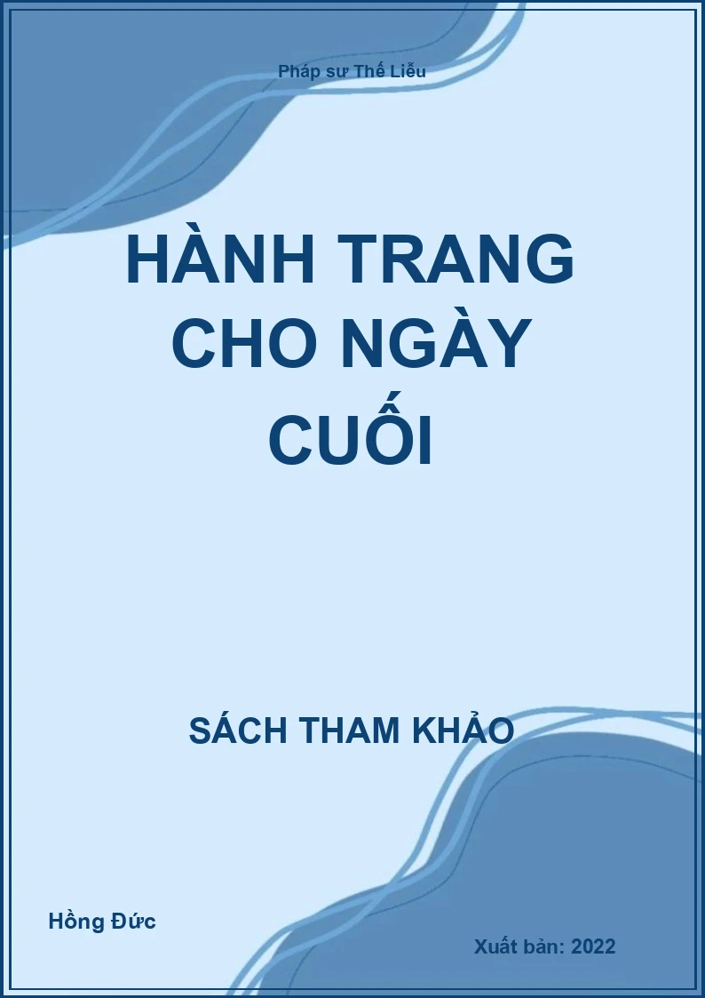 Hành trang cho ngày cuối