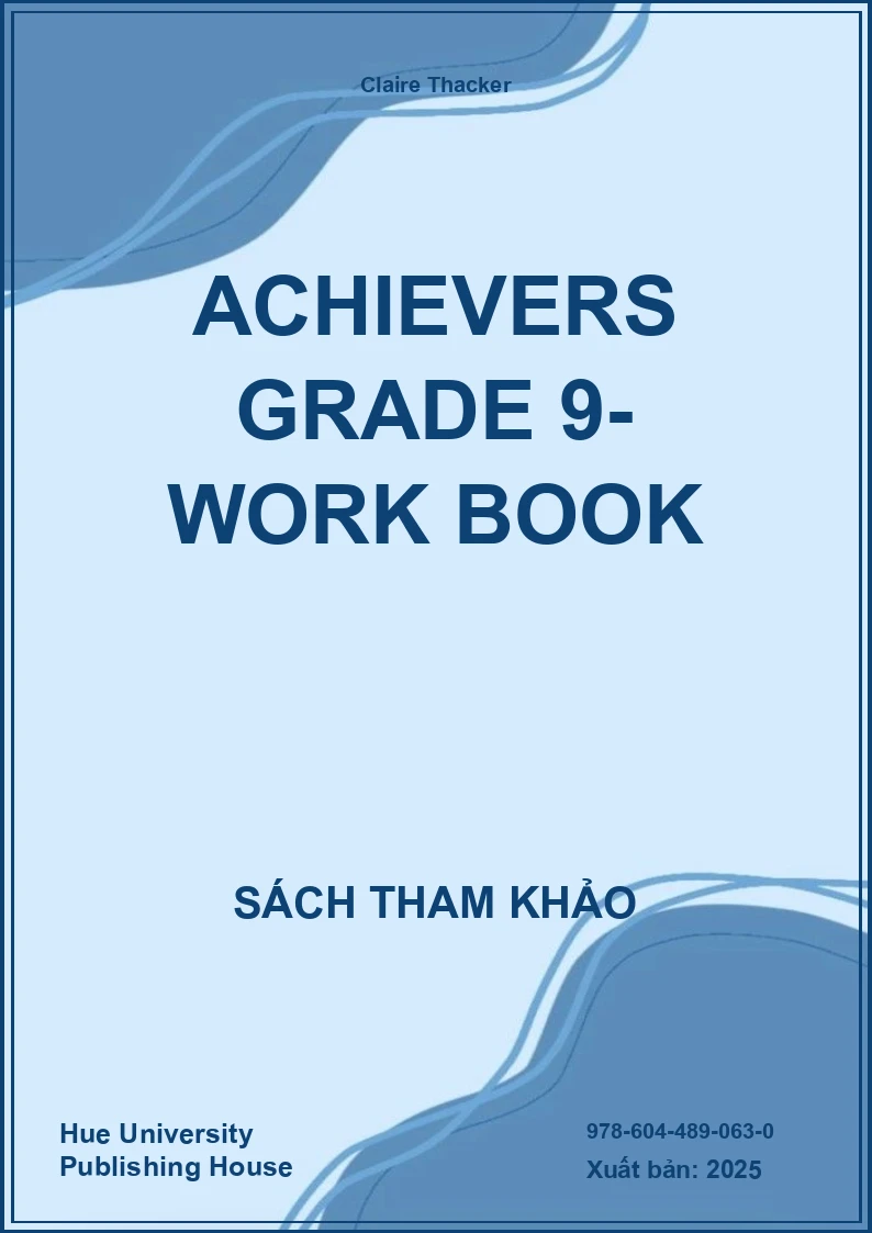 Achievers Grade 9- Work Book