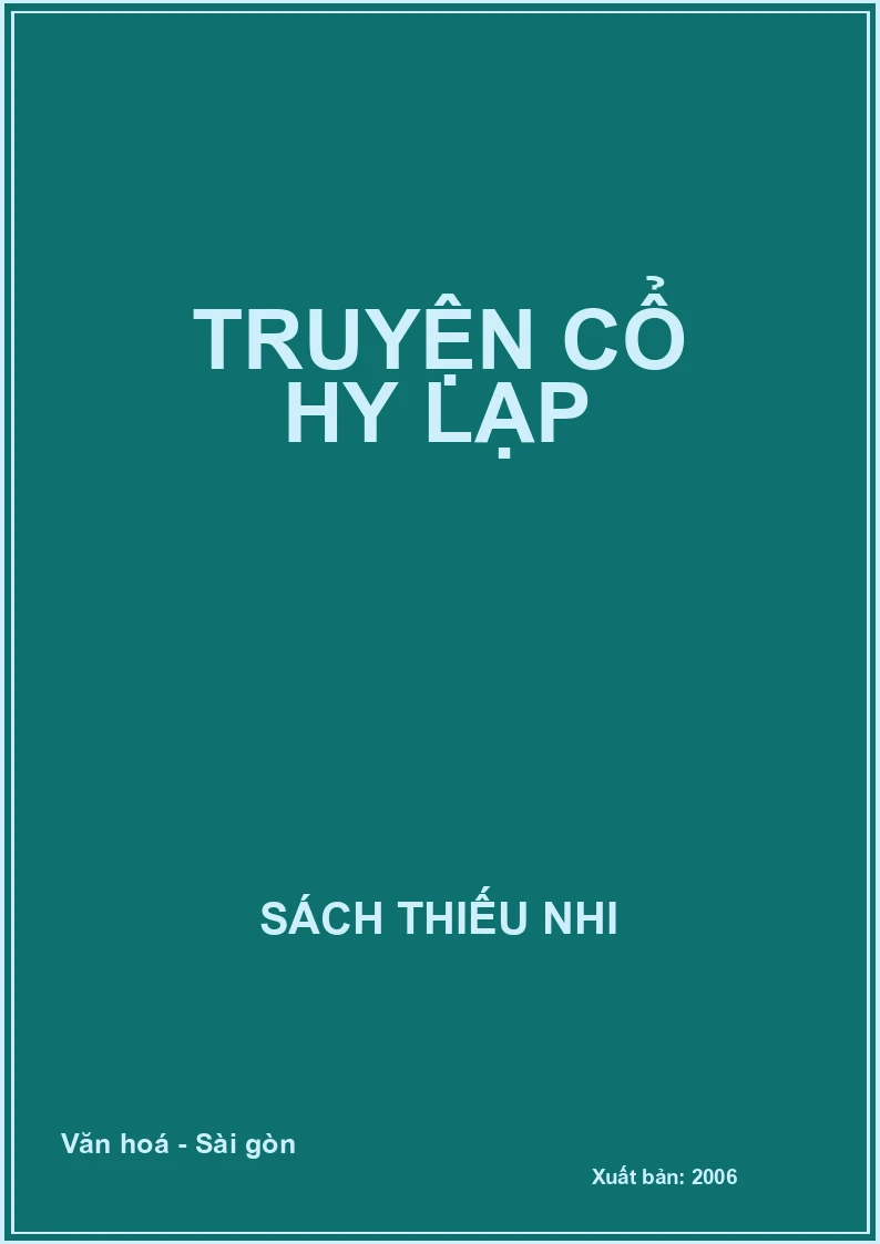 Truyện cổ Hy Lạp