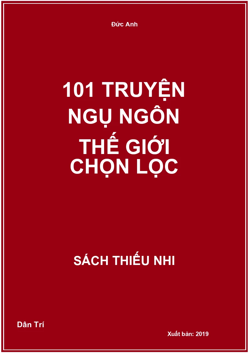 101 truyện ngụ ngôn thế giới chọn lọc