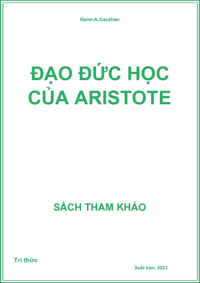 Đạo đức học của Aristote