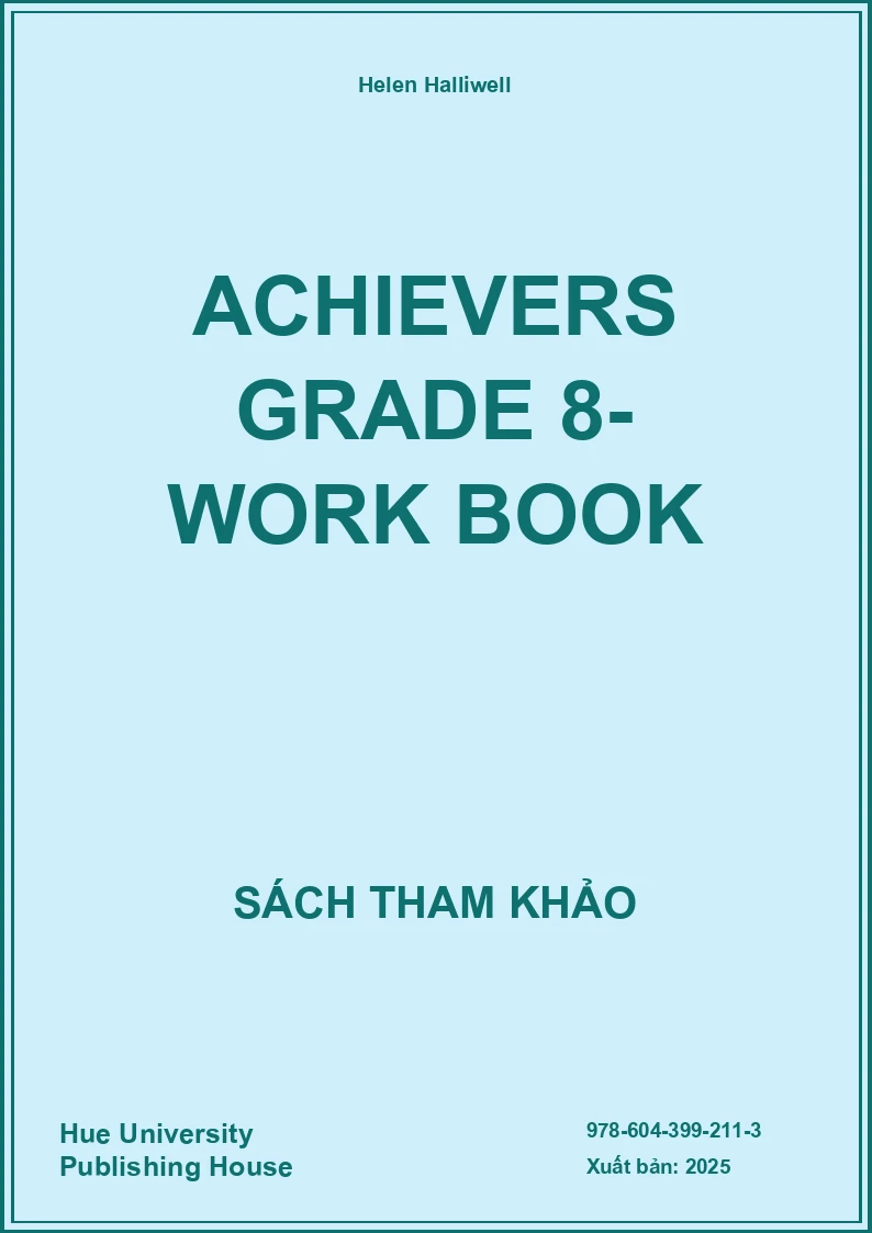 Achievers Grade 8- Work Book