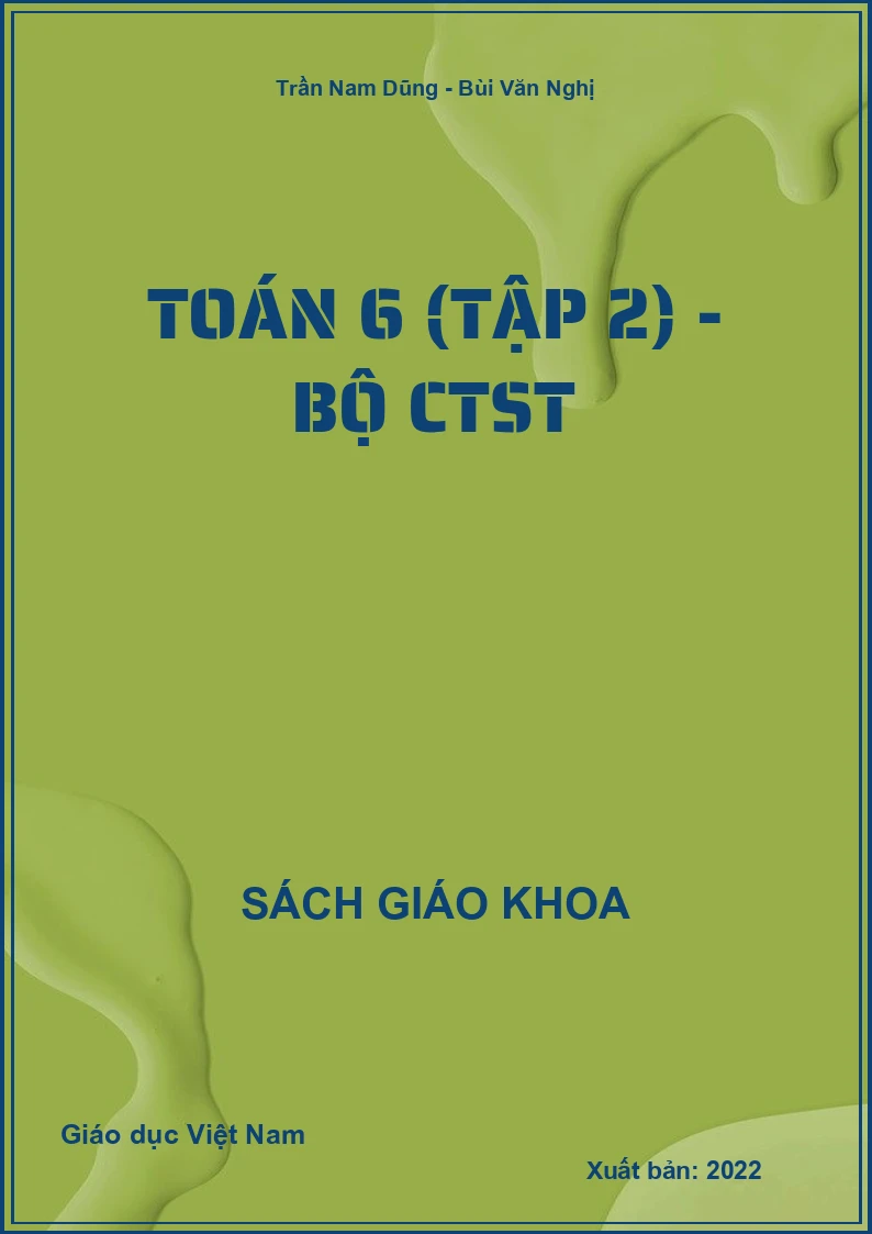 Toán 6 (Tập 2) - Bộ CTST