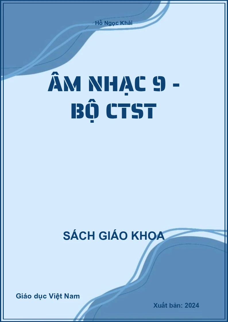 Âm nhạc 9 - Bộ CTST