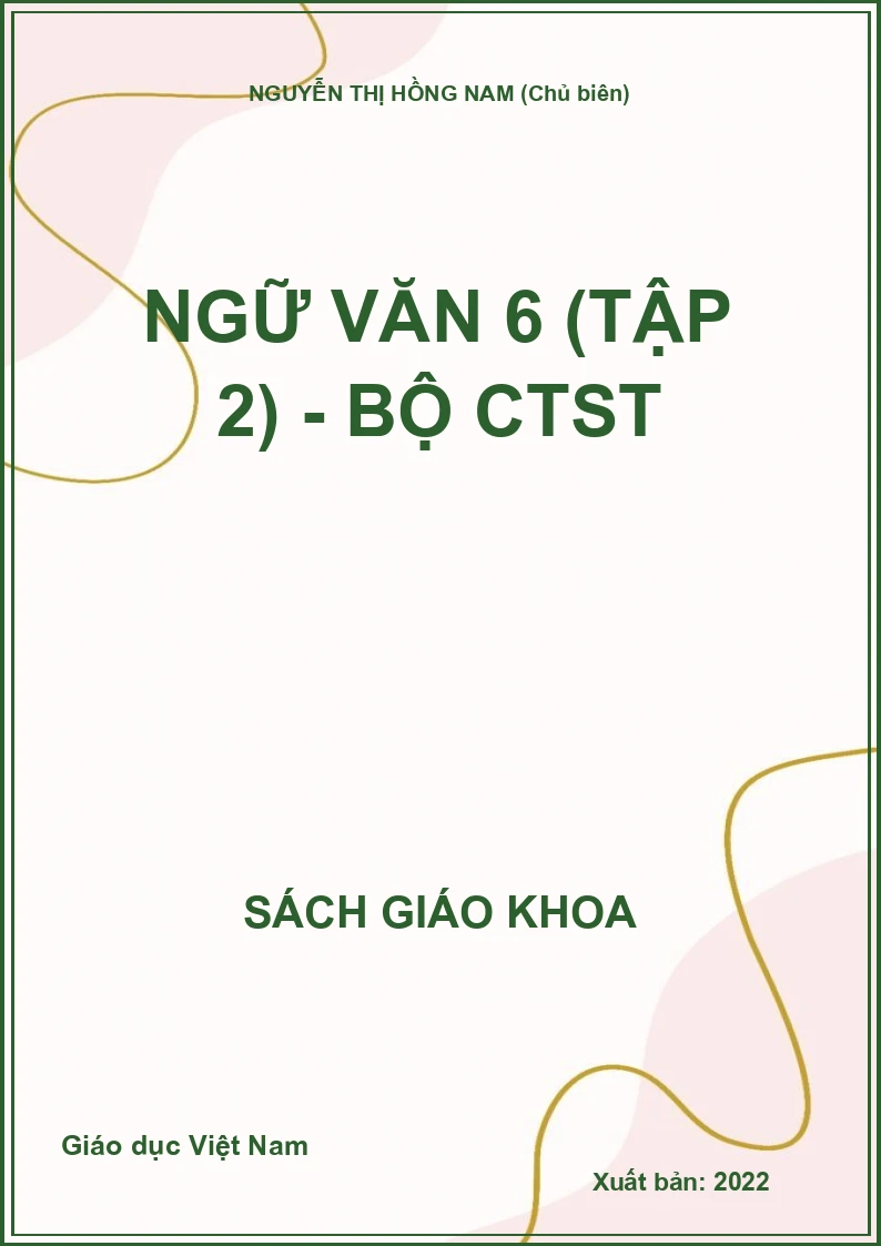 Ngữ Văn 6 (Tập 2) - Bộ CTST