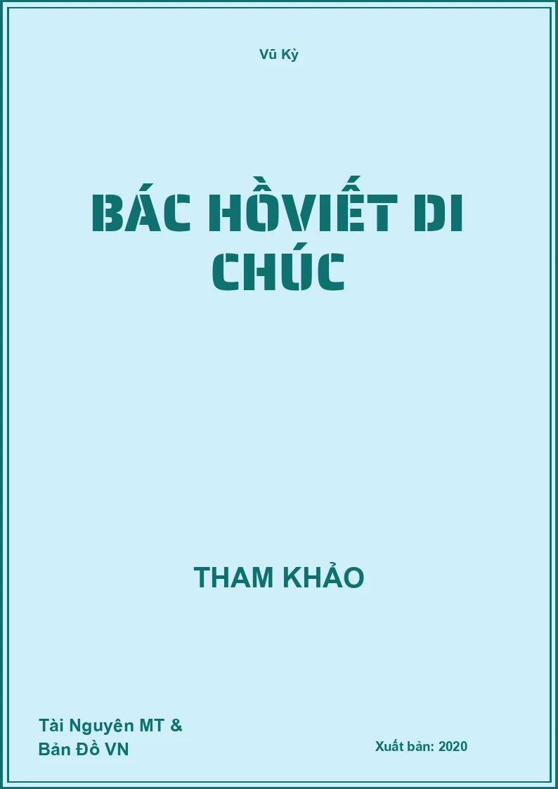 Bác Hồviết di chúc