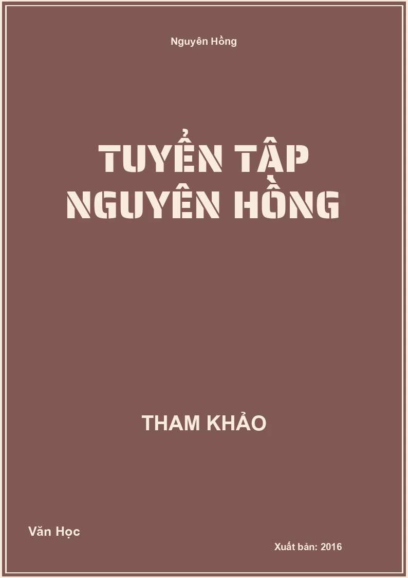 Tuyển tập Nguyên Hồng