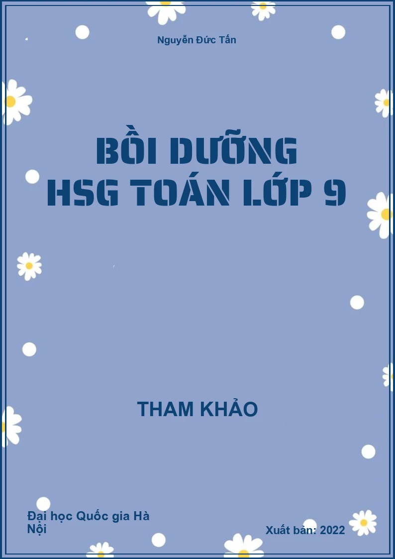 Bồi dưỡng HSG Toán lớp 9