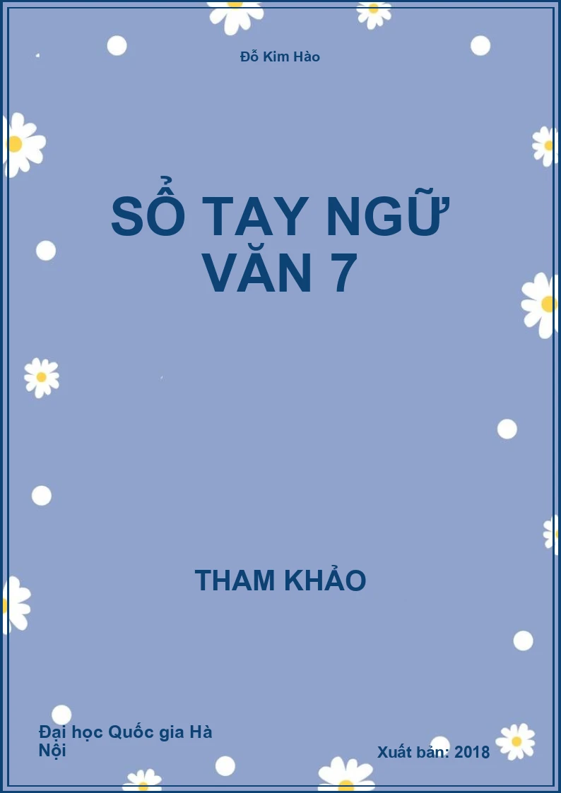Sổ tay Ngữ Văn 7