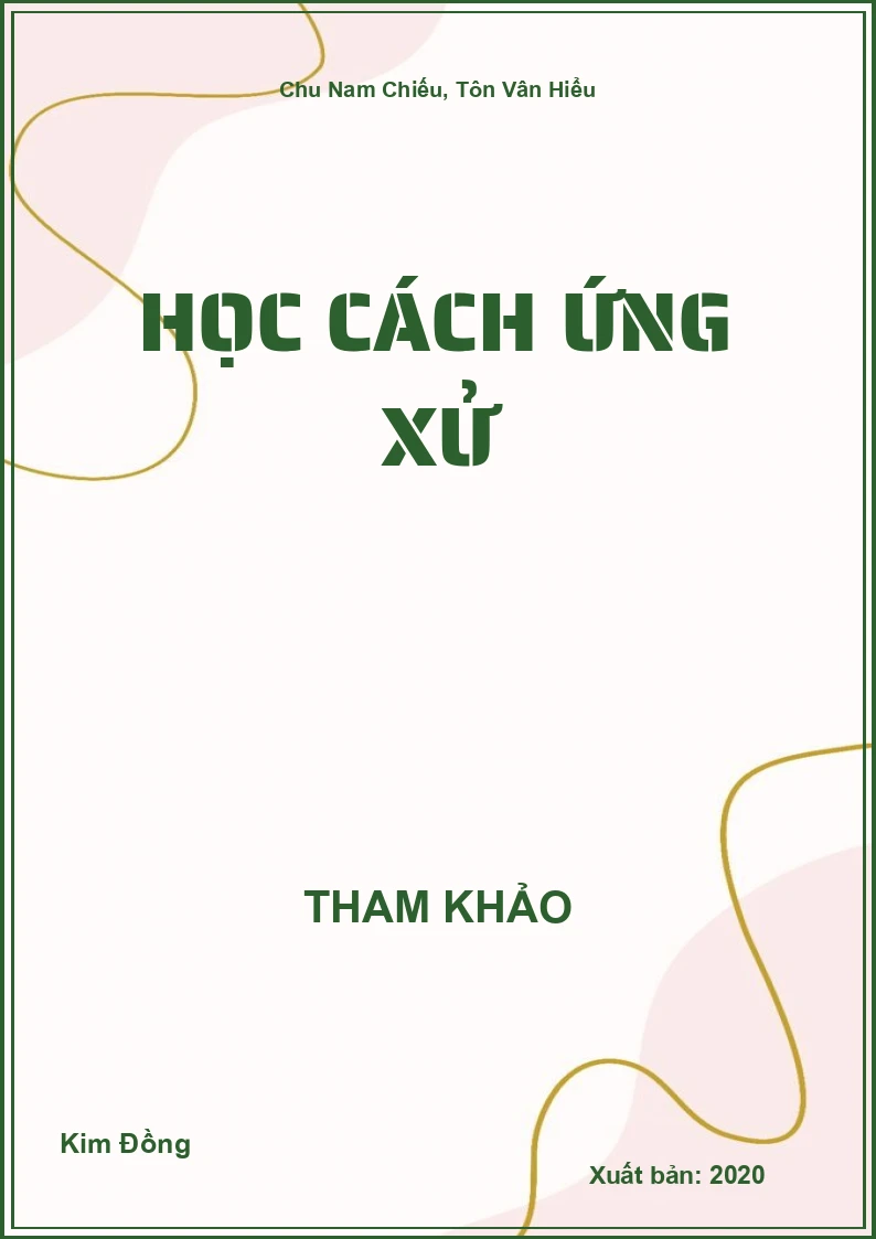 Học cách ứng xử