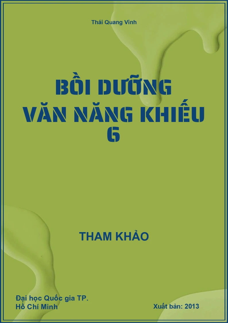 Bồi dưỡng Văn năng khiếu 6