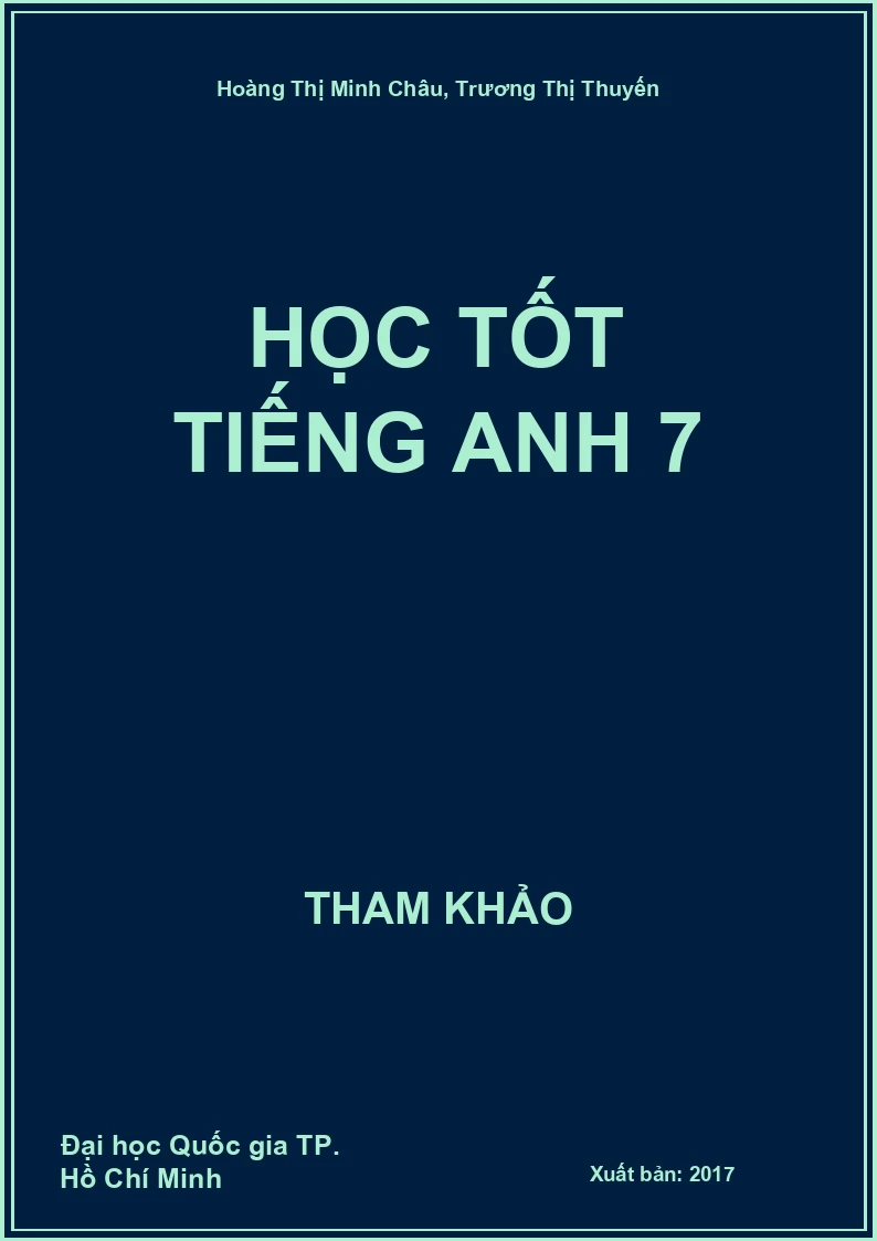 Học tốt Tiếng Anh 7