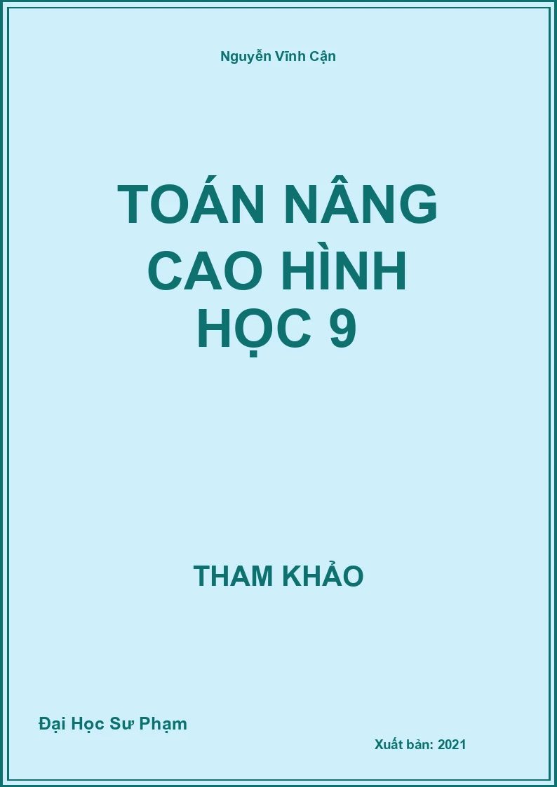 Toán nâng cao Hình học 9