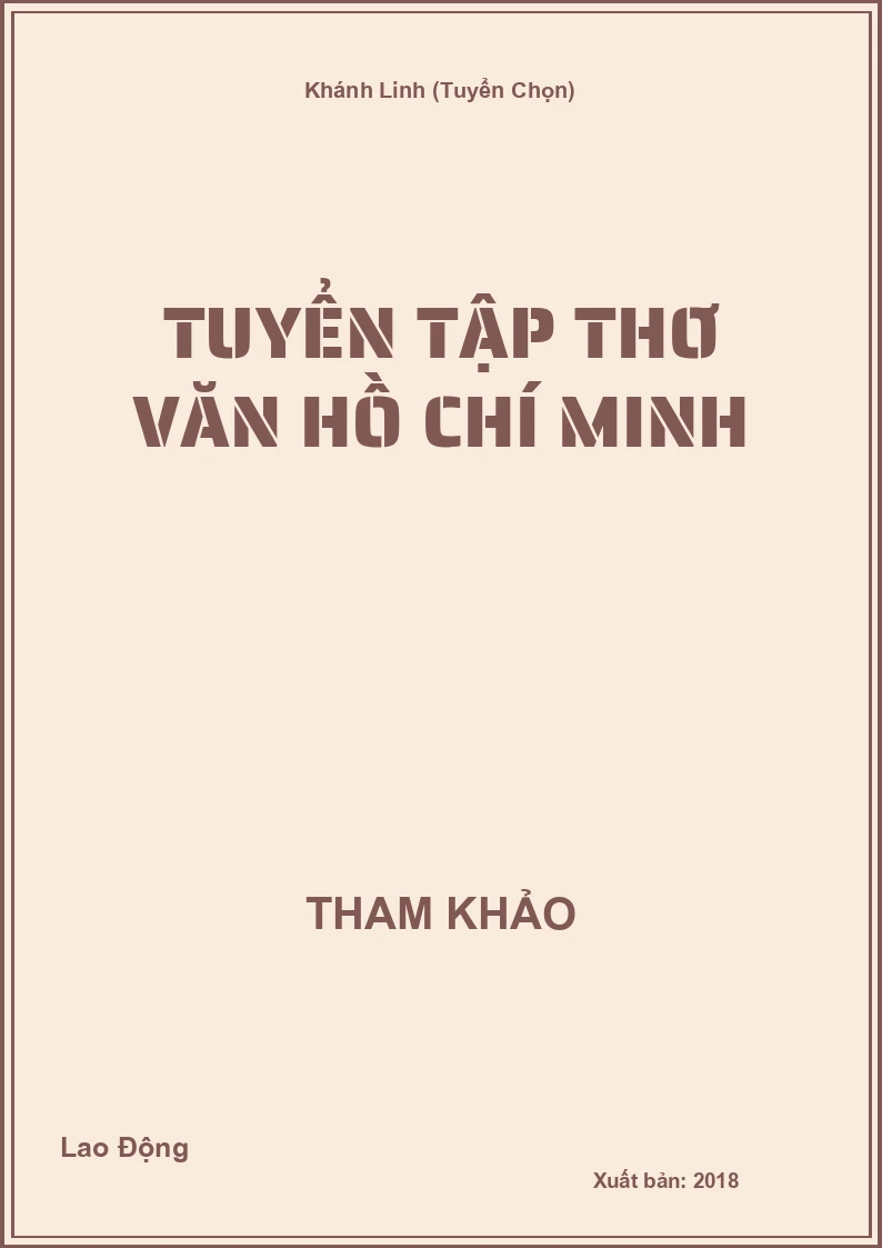 Tuyển tập thơ Văn Hồ Chí Minh