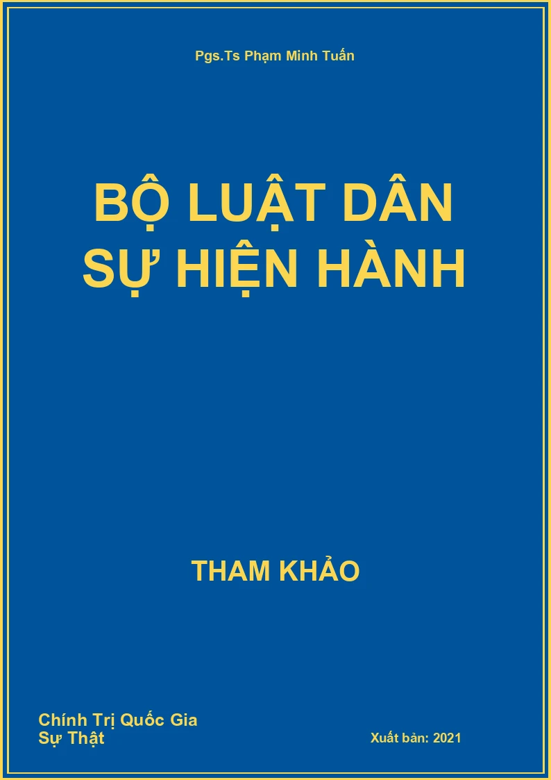 Bộ luật dân sự hiện hành
