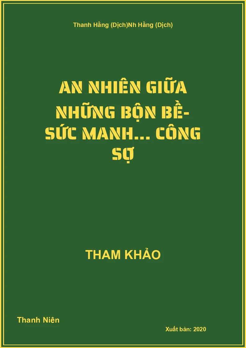 An Nhiên Giữa Những Bộn Bề- Sức Manh... Công Sợ