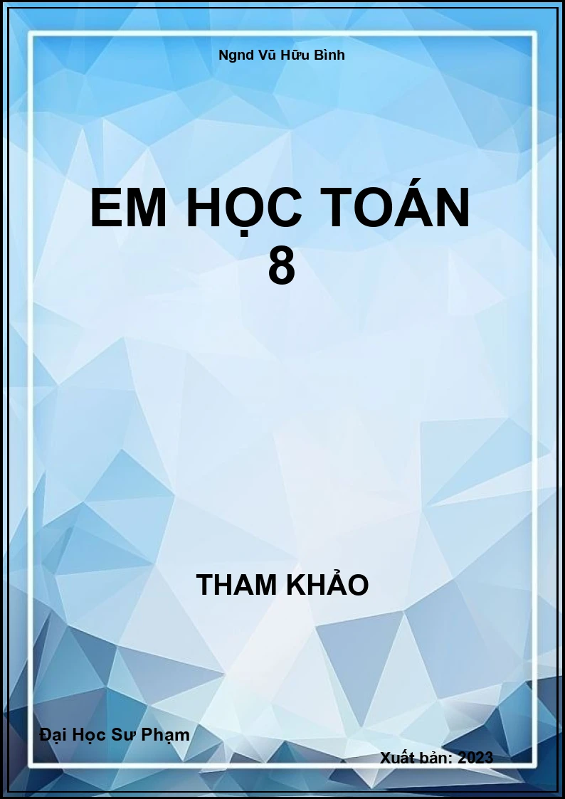 Em học Toán 8