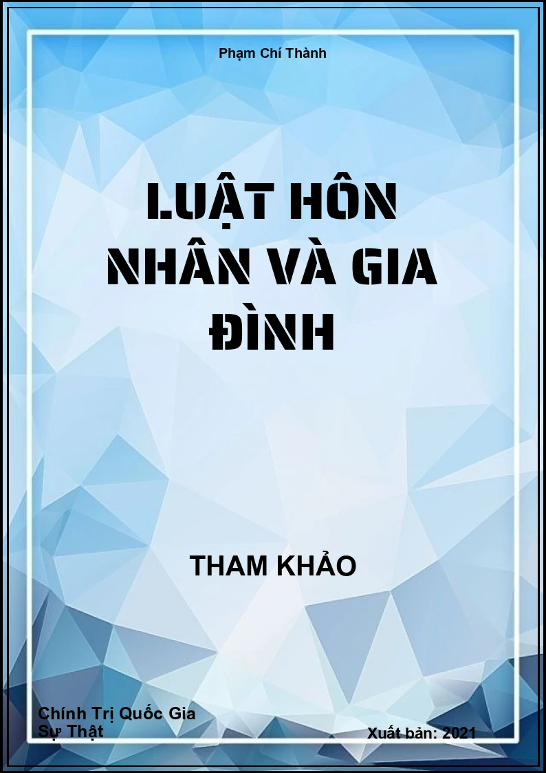 Luật Hôn nhân và gia đình
