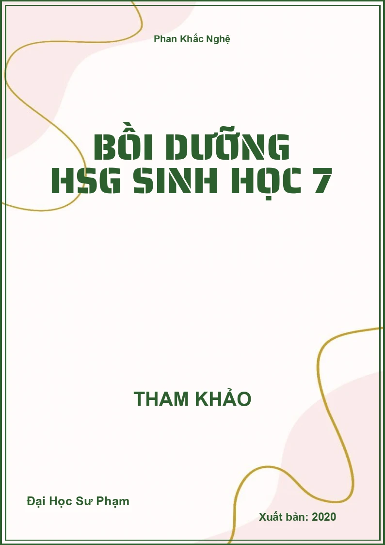 Bồi dưỡng HSG Sinh Học 7