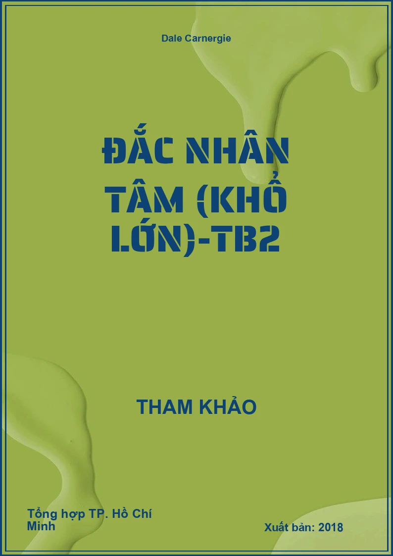 Đắc Nhân Tâm (khổ lớn)-TB2